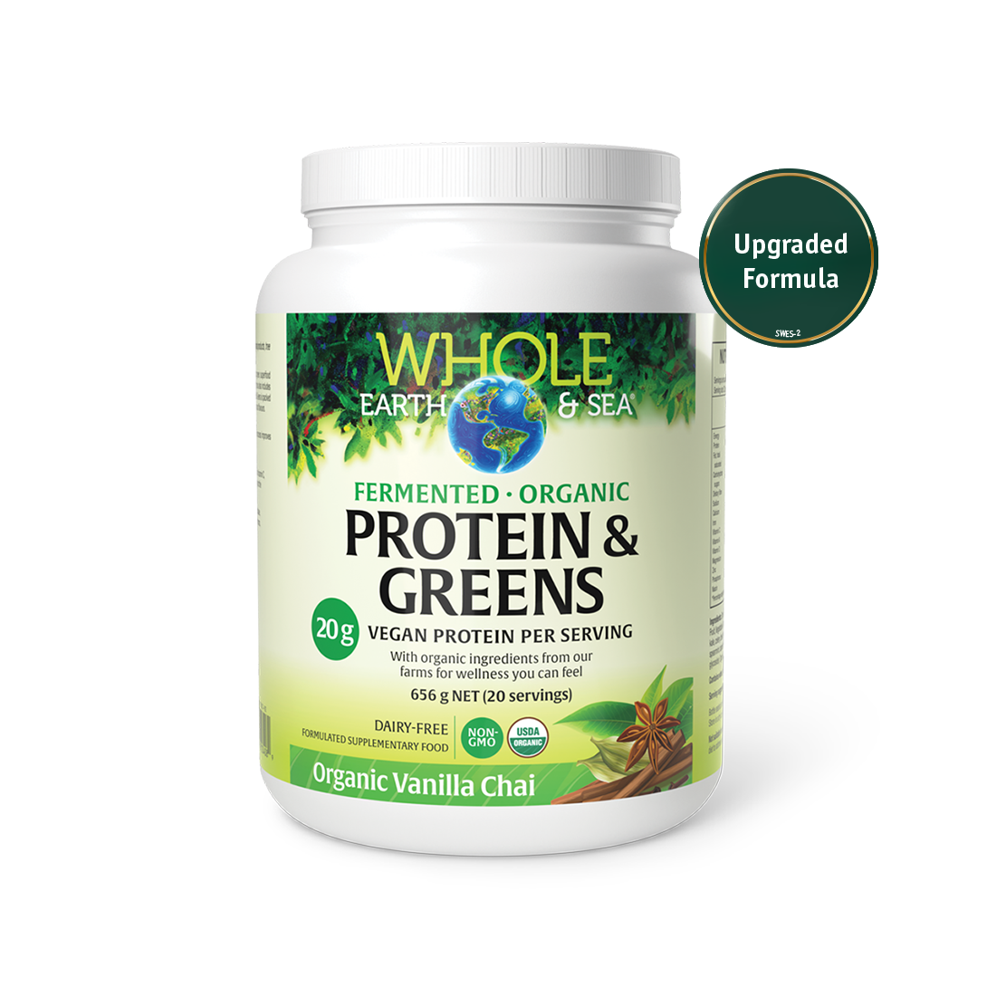 Fermented, Organic Protein & Greens