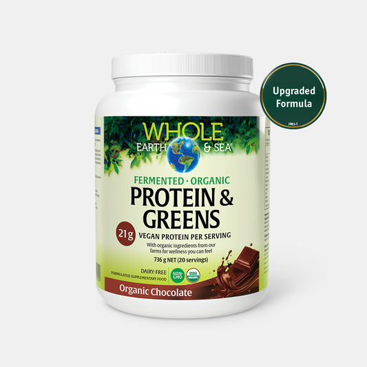 Fermented, Organic Protein & Greens