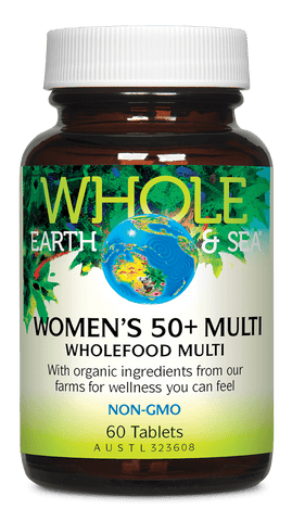 Women's 50+ Multi, Whole Earth & Sea®|v|image|AU3400