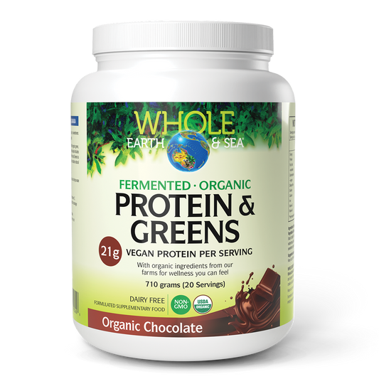Fermented, Organic Protein & Greens